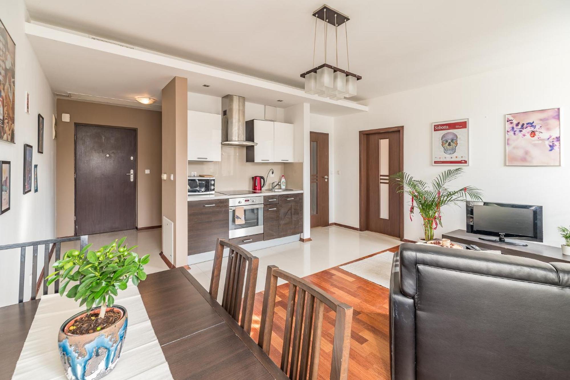 Golden Horizon Apartment Krakow Ngoại thất bức ảnh